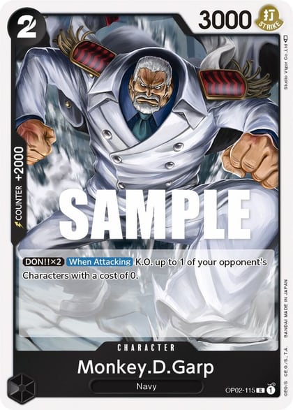 Monkey.D.Garp (115), Paramount War OP02-115