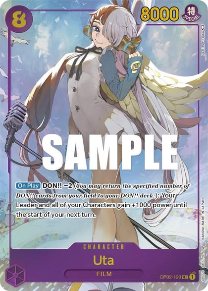 Uta (Alternate Art), Paramount War OP02-120