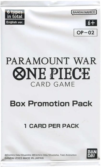 Box Promotion Pack, Paramount War P488298