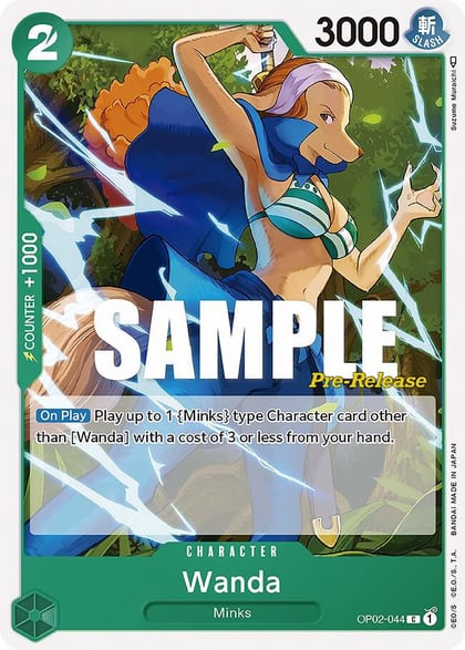 Wanda, Paramount War Pre-Release Cards OP02-044
