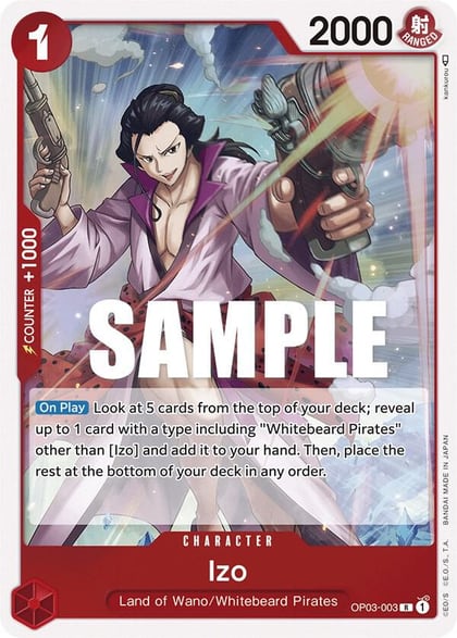 Izo, Pillars of Strength OP03-003