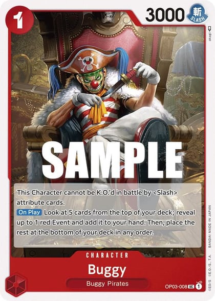 Buggy (008), Pillars of Strength OP03-008
