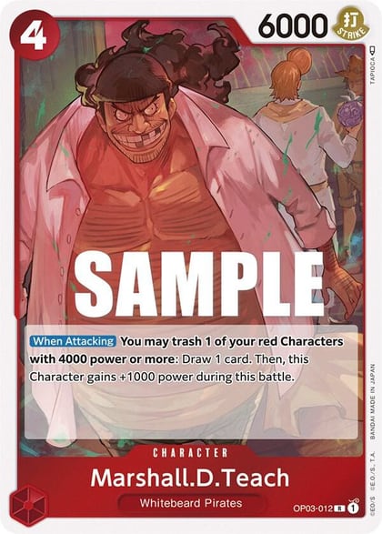 Marshall.D.Teach, Pillars of Strength OP03-012