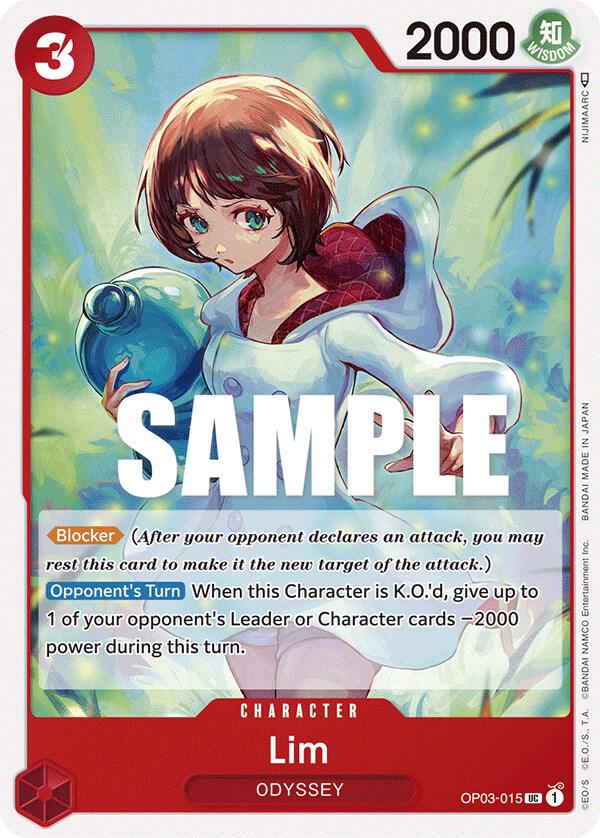 Lim, Pillars of Strength OP03-015