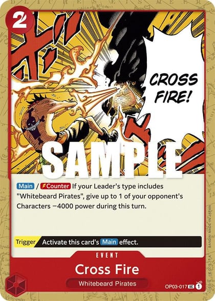 Cross Fire, Pillars of Strength OP03-017