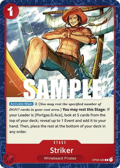 Striker, Pillars of Strength OP03-020