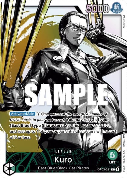 Kuro (Alternate Art), Pillars of Strength OP03-021