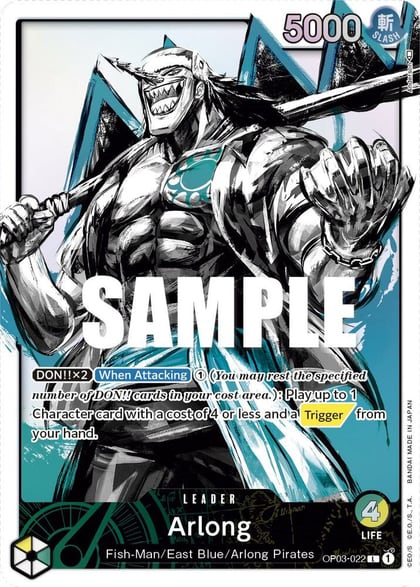 Arlong (Alternate Art), Pillars of Strength OP03-022