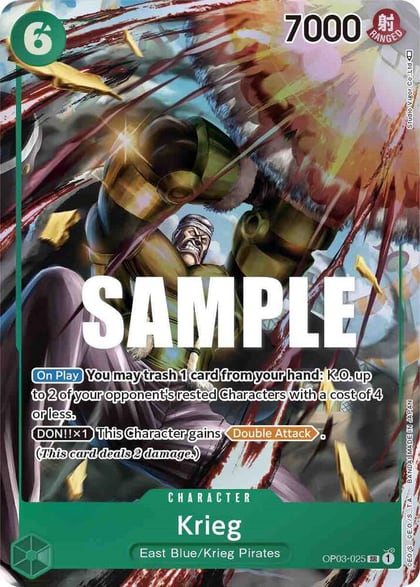 Krieg (Alternate Art), Pillars of Strength OP03-025