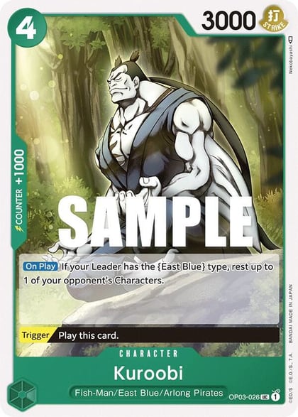 Kuroobi, Pillars of Strength OP03-026