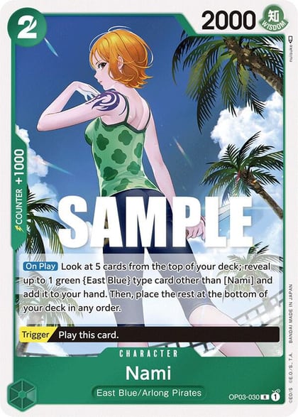 Nami (030), Pillars of Strength OP03-030