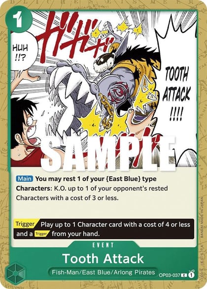Tooth Attack, Pillars of Strength OP03-037