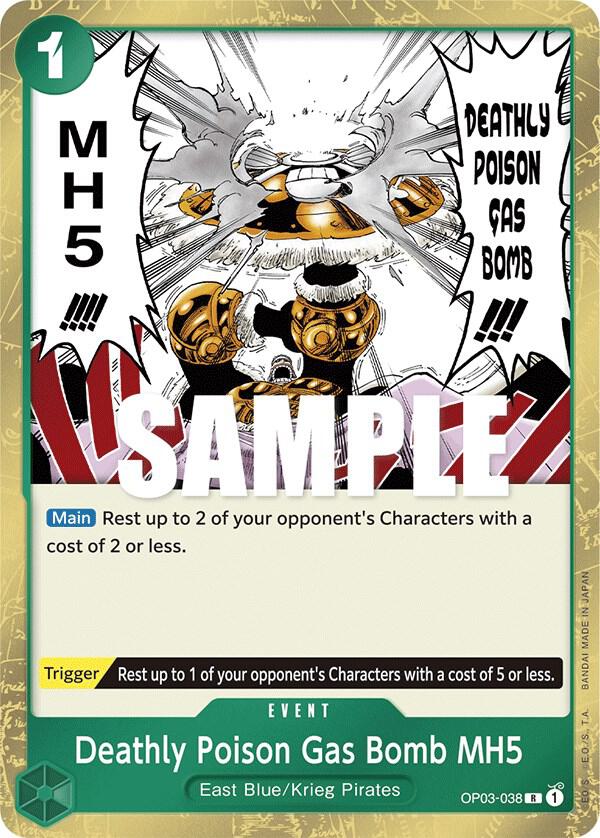 Deathly Poison Gas Bomb MH5, Pillars of Strength OP03-038