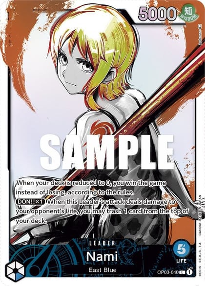 Nami (040) (Alternate Art), Pillars of Strength OP03-040