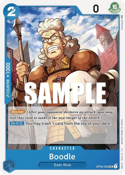 Boodle, Pillars of Strength OP03-050