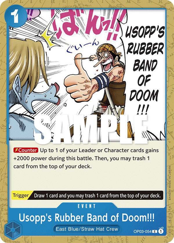 Usopp's Rubber Band of Doom!!!, Pillars of Strength OP03-054