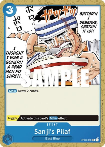 Sanji's Pilaf, Pillars of Strength OP03-056