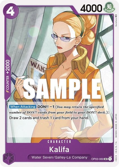 Kalifa (060), Pillars of Strength OP03-060