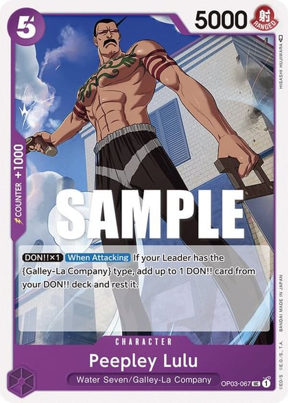 Peepley Lulu, Pillars of Strength OP03-067