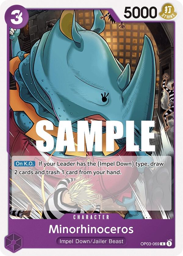 Minorhinoceros, Pillars of Strength OP03-069