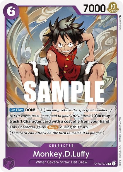 Monkey.D.Luffy, Pillars of Strength OP03-070
