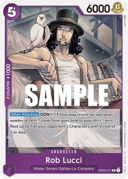 Rob Lucci (071), Pillars of Strength OP03-071