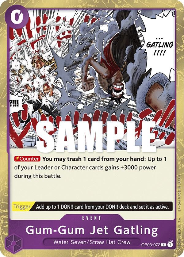 Gum-Gum Jet Gatling, Pillars of Strength OP03-072