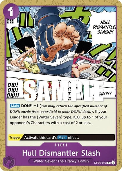 Hull Dismantler Slash, Pillars of Strength OP03-073