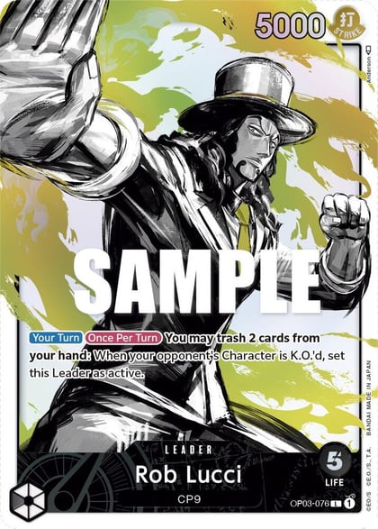 Rob Lucci (076) (Alternate Art), Pillars of Strength OP03-076