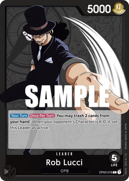 Rob Lucci (076), Pillars of Strength OP03-076
