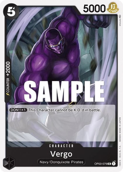 Vergo, Pillars of Strength OP03-079
