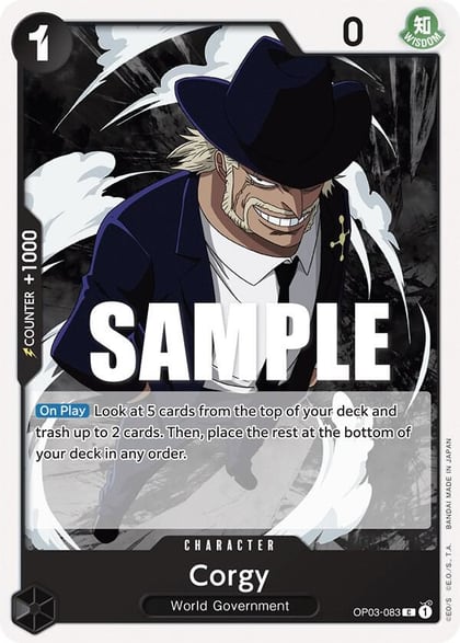 Corgy, Pillars of Strength OP03-083