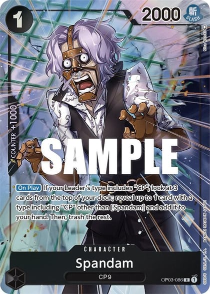 Spandam (Alternate Art), Pillars of Strength OP03-086