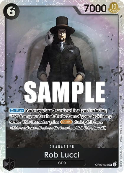 Rob Lucci (092), Pillars of Strength OP03-092