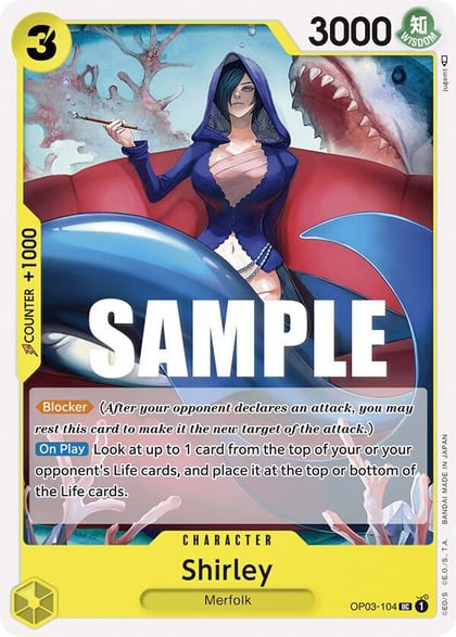 Shirley, Pillars of Strength OP03-104