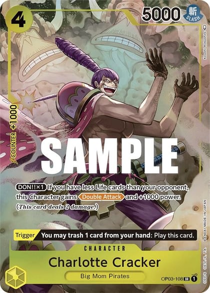 Charlotte Cracker (Alternate Art), Pillars of Strength OP03-108