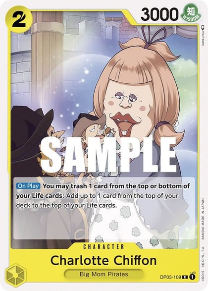 Charlotte Chiffon, Pillars of Strength OP03-109