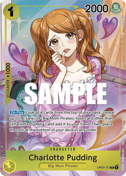Charlotte Pudding (Alternate Art), Pillars of Strength OP03-112