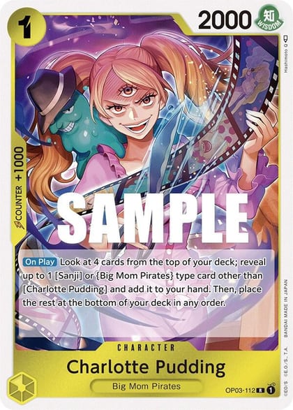 Charlotte Pudding, Pillars of Strength OP03-112
