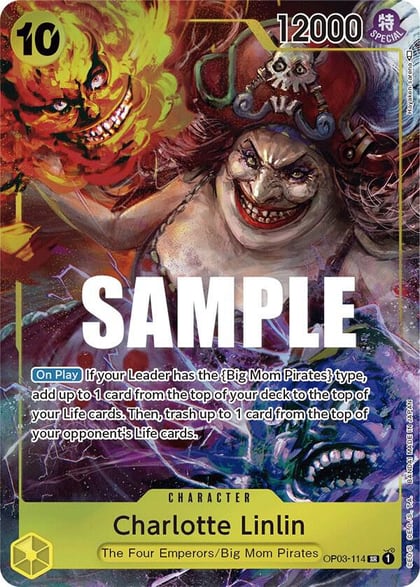 Charlotte Linlin (114) (Alternate Art), Pillars of Strength OP03-114