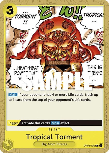 Tropical Torment, Pillars of Strength OP03-120