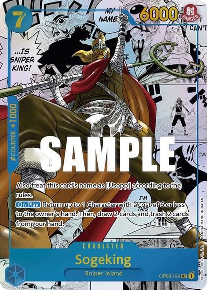 Sogeking (Alternate Art) (Manga), Pillars of Strength OP03-122