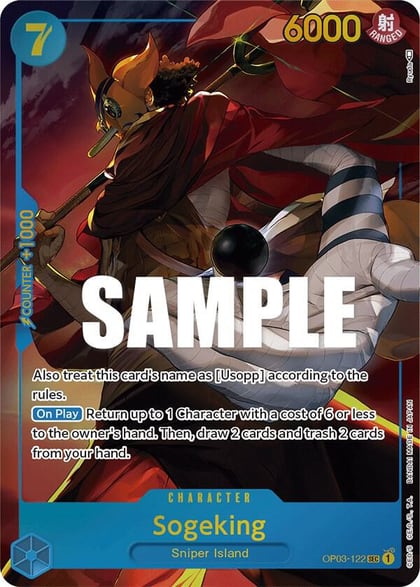 Sogeking (Alternate Art), Pillars of Strength OP03-122