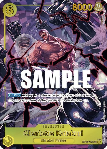 Charlotte Katakuri (123) (Alternate Art), Pillars of Strength OP03-123
