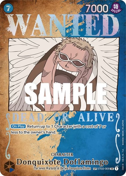 Donquixote Doflamingo (Wanted Poster), Pillars of Strength ST03-009