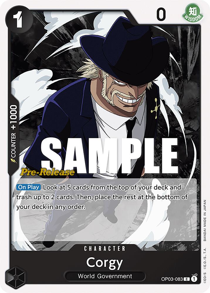 Corgy, Pillars of Strength Pre-Release Cards OP03-083