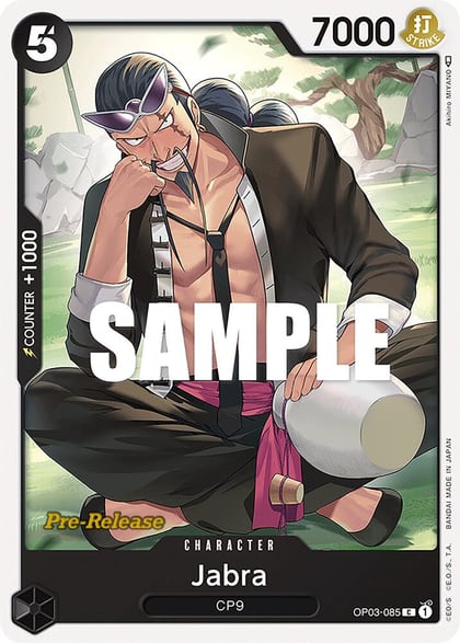 Jabra, Pillars of Strength Pre-Release Cards OP03-085