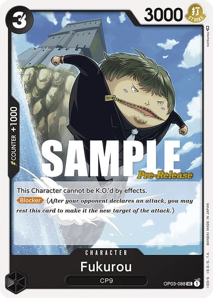 Fukurou, Pillars of Strength Pre-Release Cards OP03-088