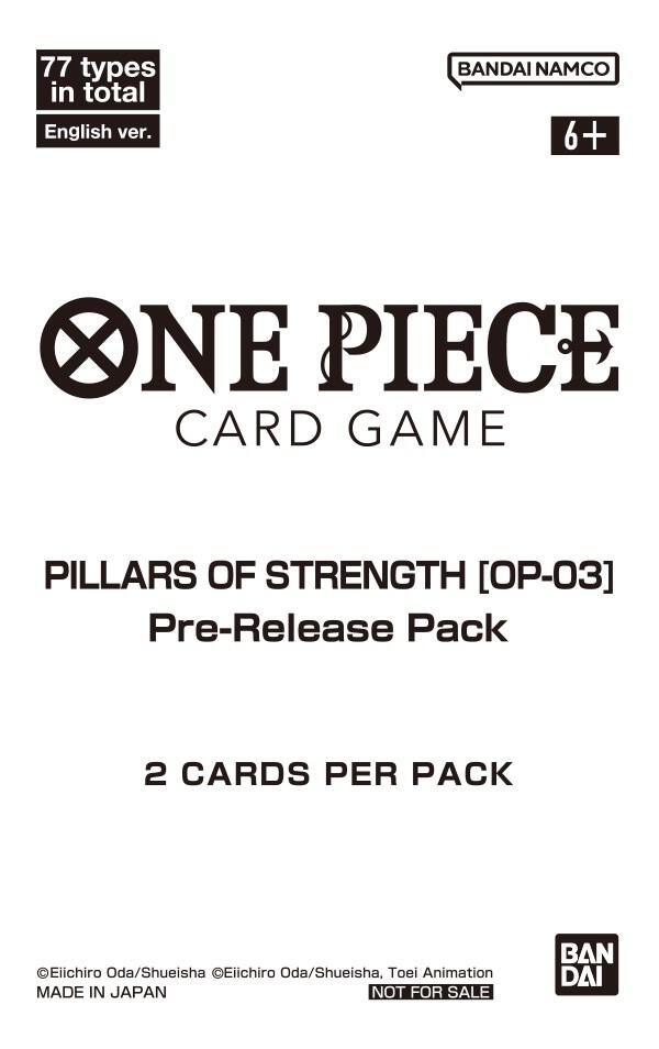 Pillars of Strength - Pre-Release Pack, Pillars of Strength Pre-Release Cards P502624