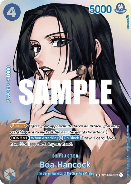 Boa Hancock (SP), Kingdoms of Intrigue OP01-078
